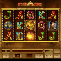 TG casino - Book of Dead Slot Game - Play'n GO